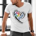 Para Heart Teacher Paraprofessional Paraeducator Men Women Men's V-Neck T-Shirt, gift for family, gift for coworker