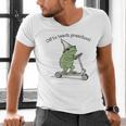 Pre K Grade Teacher Frog Back To School Preschool Men's V-Neck T-Shirt, gift for family, gift for coworker