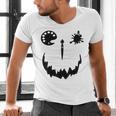 Pumpkin Artist Halloween Art Teacher Men's V-Neck T-Shirt, gift for family, gift for coworker