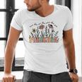 Retro Vintage Floral Principal Shirt For Women Teachers Day Men's V-Neck T-Shirt, gift for family, gift for coworker Retro Vintage Floral Principal Shirt For Women Teachers Day Men's V-Neck T-Shirt, gift for family, gift for coworker