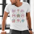 School Pencils And Bows Teacher Bow Coquette Pencil Girls Men's V-Neck T-Shirt, gift for family, gift for coworker School Pencils And Bows Teacher Bow Coquette Pencil Girls Men's V-Neck T-Shirt, gift for family, gift for coworker