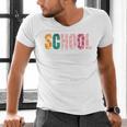 School Psychologist Rainbow Psychology Teacher Men's V-Neck T-Shirt, gift for family, gift for coworker School Psychologist Rainbow Psychology Teacher Men's V-Neck T-Shirt, gift for family, gift for coworker