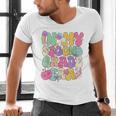 In My Second Grade Era Teachers Women Back To School Girls Men's V-Neck T-Shirt, gift for family, gift for coworker In My Second Grade Era Teachers Women Back To School Girls Men's V-Neck T-Shirt, gift for family, gift for coworker