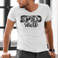 Special Education Squad Camo SPED Teacher Men's V-Neck T-Shirt, gift for family, gift for coworker