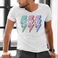 SPED Teacher Squad Lightning Bolt Special Education Men's V-Neck T-Shirt, gift for family, gift for coworker