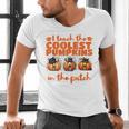 I Teach The Cutest Pumpkins Halloween Teacher Cat Lover Men's V-Neck T-Shirt, gift for family, gift for coworker I Teach The Cutest Pumpkins Halloween Teacher Cat Lover Men's V-Neck T-Shirt, gift for family, gift for coworker