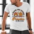 I Teach The Cutest Pumpkins In The Patch Halloween Teacher For Men Women Kids Men's V-Neck T-Shirt, gift for family, gift for coworker I Teach The Cutest Pumpkins In The Patch Halloween Teacher For Men Women Kids Men's V-Neck T-Shirt, gift for family, gift for coworker