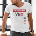 Teacher Growth Mindset Power Of Yet Men's V-Neck T-Shirt, gift for family, gift for coworker