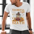 Thankful Math Turkey Teacher Happy Thanksgiving Men's V-Neck T-Shirt, gift for family, gift for coworker Thankful Math Turkey Teacher Happy Thanksgiving Men's V-Neck T-Shirt, gift for family, gift for coworker