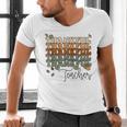 Thankful Teacher Thanksgiving Fall Pumpkin Turkey Men's V-Neck T-Shirt, gift for family, gift for coworker Thankful Teacher Thanksgiving Fall Pumpkin Turkey Men's V-Neck T-Shirt, gift for family, gift for coworker