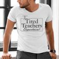 The Tired Teachers Department Teacher Appreciation Day Men's V-Neck T-Shirt, gift for family, gift for coworker The Tired Teachers Department Teacher Appreciation Day Men's V-Neck T-Shirt, gift for family, gift for coworker