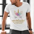 Unicorn Teacher Shirt For Women School Teacher Men's V-Neck T-Shirt, gift for family, gift for coworker