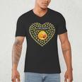 100 Days Of School Bee Hive Tree Hearts Teachers Student Kid Men's V-Neck T-Shirt, novelty gifts, funny gifts 100 Days Of School Bee Hive Tree Hearts Teachers Student Kid Men's V-Neck T-Shirt, novelty gifts, funny gifts