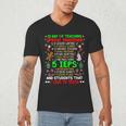 12 Days Of Teaching Special Education IEPS SPED Teacher Xmas Men's V-Neck T-Shirt, novelty gifts, funny gifts