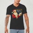 67 Teacher Santa Christmas Six Seven Meme Math Xmas Men's V-Neck T-Shirt, novelty gifts, funny gifts