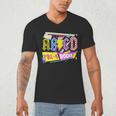 ABCD Pre-K Rocks Back To School PreK Kindergarten Teacher Men's V-Neck T-Shirt, novelty gifts, funny gifts