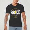ABCD The Teacher Tour Last Day Of School Rockin' Teacher Men's V-Neck T-Shirt, novelty gifts, funny gifts ABCD The Teacher Tour Last Day Of School Rockin' Teacher Men's V-Neck T-Shirt, novelty gifts, funny gifts