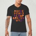 ABCs Learning Kindergarten Teacher Halloween Alphabet Men's V-Neck T-Shirt, novelty gifts, funny gifts ABCs Learning Kindergarten Teacher Halloween Alphabet Men's V-Neck T-Shirt, novelty gifts, funny gifts
