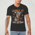 Admit It You Low Key Love Art Bruh Halloween Art Teacher Men's V-Neck T-Shirt, novelty gifts, funny gifts Admit It You Low Key Love Art Bruh Halloween Art Teacher Men's V-Neck T-Shirt, novelty gifts, funny gifts