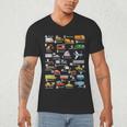 Alphabet Vehicles ABCs Learning Teachers Kids Boys Girls Men's V-Neck T-Shirt, novelty gifts, funny gifts Alphabet Vehicles ABCs Learning Teachers Kids Boys Girls Men's V-Neck T-Shirt, novelty gifts, funny gifts