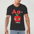 A Is For Apple Pre-K Kindergarten Teacher Student Men's V-Neck T-Shirt, novelty gifts, funny gifts A Is For Apple Pre-K Kindergarten Teacher Student Men's V-Neck T-Shirt, novelty gifts, funny gifts