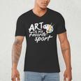 Art Is My Favorite Sport Artist Art Lover Teacher Men's V-Neck T-Shirt, novelty gifts, funny gifts Art Is My Favorite Sport Artist Art Lover Teacher Men's V-Neck T-Shirt, novelty gifts, funny gifts
