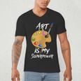 Art Is My Superpower Drawing Art Teacher Artists Men's V-Neck T-Shirt, novelty gifts, funny gifts Art Is My Superpower Drawing Art Teacher Artists Men's V-Neck T-Shirt, novelty gifts, funny gifts