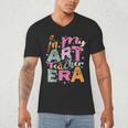 In My Art Teacher Era Teaching Future Artist Back To School Men's V-Neck T-Shirt, novelty gifts, funny gifts