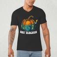 Art Teacher Pumpkin Halloween Night Men Women Men's V-Neck T-Shirt, novelty gifts, funny gifts