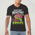 Assistant Principals Love Brains Zombie Teacher Halloween Men's V-Neck T-Shirt, novelty gifts, funny gifts Assistant Principals Love Brains Zombie Teacher Halloween Men's V-Neck T-Shirt, novelty gifts, funny gifts
