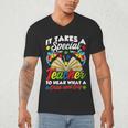 Autism Awareness Teacher Shirts It Takes A Special Teacher Men's V-Neck T-Shirt, novelty gifts, funny gifts Autism Awareness Teacher Shirts It Takes A Special Teacher Men's V-Neck T-Shirt, novelty gifts, funny gifts