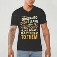 Back To School Dinosaur Social Studies Teacher Student Men's V-Neck T-Shirt, novelty gifts, funny gifts Back To School Dinosaur Social Studies Teacher Student Men's V-Neck T-Shirt, novelty gifts, funny gifts