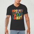 Back To School Hooray It's Art Day Art Teacher Artist Men's V-Neck T-Shirt, novelty gifts, funny gifts Back To School Hooray It's Art Day Art Teacher Artist Men's V-Neck T-Shirt, novelty gifts, funny gifts