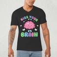 Back To School Kiss Your Brain Cute Teacher Appreciation Men's V-Neck T-Shirt, novelty gifts, funny gifts Back To School Kiss Your Brain Cute Teacher Appreciation Men's V-Neck T-Shirt, novelty gifts, funny gifts