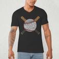 Baseball Happy Dot Day Shirts For Kids Men Women Teacher Men's V-Neck T-Shirt, novelty gifts, funny gifts