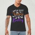 The Best Teachers Are A Bit Batty Teacher Bat Halloween Men's V-Neck T-Shirt, novelty gifts, funny gifts The Best Teachers Are A Bit Batty Teacher Bat Halloween Men's V-Neck T-Shirt, novelty gifts, funny gifts