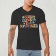 Being Bilingual Is A Superpower Back To School ESL Teacher Men's V-Neck T-Shirt, novelty gifts, funny gifts