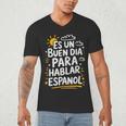 Bilingual Teacher Maestra Spanish Teacher Men's V-Neck T-Shirt, novelty gifts, funny gifts Bilingual Teacher Maestra Spanish Teacher Men's V-Neck T-Shirt, novelty gifts, funny gifts