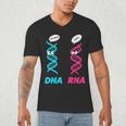 Biology Teacher DNA RNA Student Science Biologist Men Women Men's V-Neck T-Shirt, novelty gifts, funny gifts