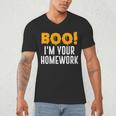 Boo I'm Your Homework Halloween Teacher Costume Men's V-Neck T-Shirt, novelty gifts, funny gifts Boo I'm Your Homework Halloween Teacher Costume Men's V-Neck T-Shirt, novelty gifts, funny gifts