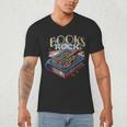 Books Rock Rock'n Roll Science Of Reading Teachers Guitar Men's V-Neck T-Shirt, novelty gifts, funny gifts Books Rock Rock'n Roll Science Of Reading Teachers Guitar Men's V-Neck T-Shirt, novelty gifts, funny gifts