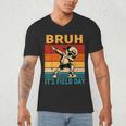 Bruh It's Field Day Teacher Happy Field Day Dabbing Boy Men's V-Neck T-Shirt, novelty gifts, funny gifts