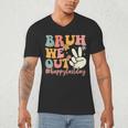 Bruh We Out Teacher Retro Last Day Of School Boys Girls Kids Men's V-Neck T-Shirt, novelty gifts, funny gifts Bruh We Out Teacher Retro Last Day Of School Boys Girls Kids Men's V-Neck T-Shirt, novelty gifts, funny gifts