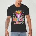 Be A Bucket Filler Teacher Teaching Groovy Back To School For Men Women Men's V-Neck T-Shirt, novelty gifts, funny gifts