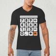 Calculator Easy Halloween Costume For Math Teacher Men's V-Neck T-Shirt, novelty gifts, funny gifts Calculator Easy Halloween Costume For Math Teacher Men's V-Neck T-Shirt, novelty gifts, funny gifts