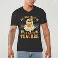 You Can't Scare Me I'm A Math Teacher Halloween Ghost Men's V-Neck T-Shirt, novelty gifts, funny gifts