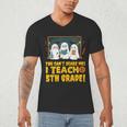 You Can't Scare Me I Teach 5th Grade Teacher Halloween Men's V-Neck T-Shirt, novelty gifts, funny gifts