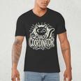 Cat Chaos Coordinator For Women Mom Halloween Teacher Men's V-Neck T-Shirt, novelty gifts, funny gifts Cat Chaos Coordinator For Women Mom Halloween Teacher Men's V-Neck T-Shirt, novelty gifts, funny gifts