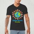 Celebrate Diversity Everyday Teachers & School Student Gift Men's V-Neck T-Shirt, novelty gifts, funny gifts
