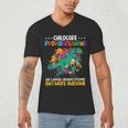 Childcare Providersaurus Daycare Teachers Men's V-Neck T-Shirt, novelty gifts, funny gifts